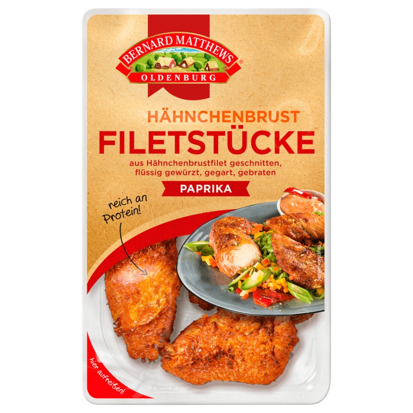 Bernard Matthews Hähnchenbrust-Filetstücke Paprika 150g